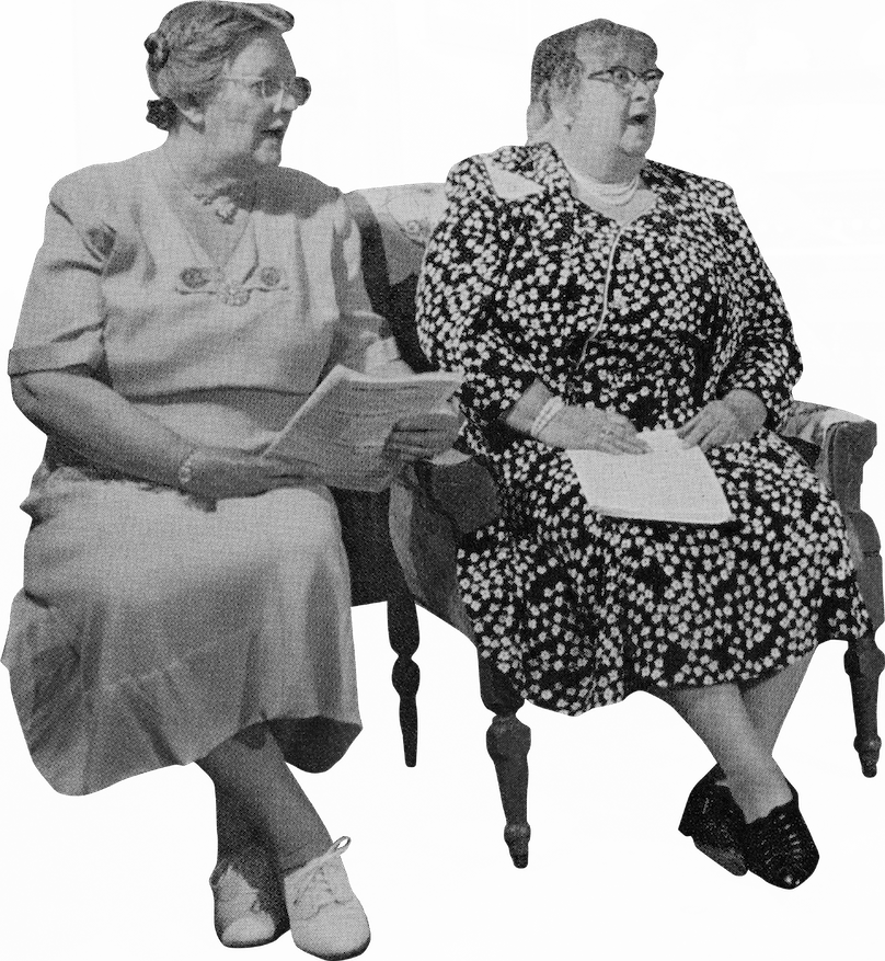 Casal de idosos relembrando seu casamento